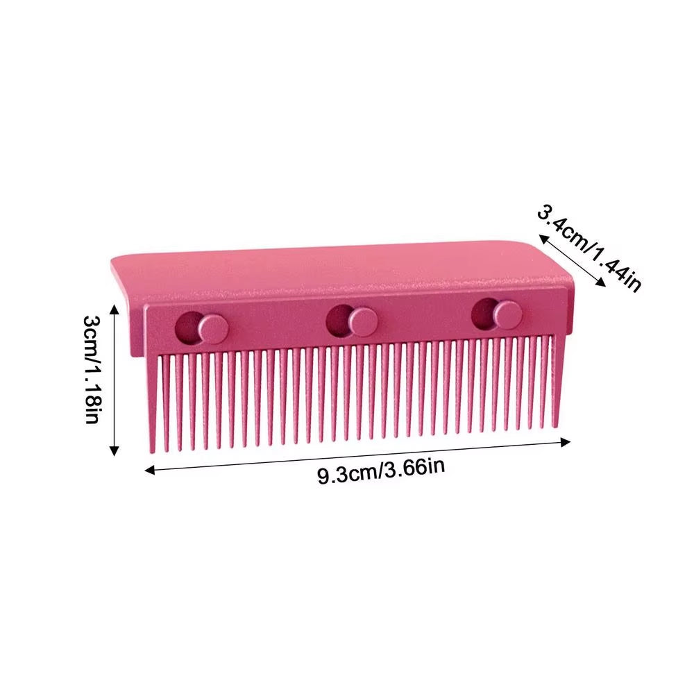 Hair Straightener Comb Clip on Grip Comb