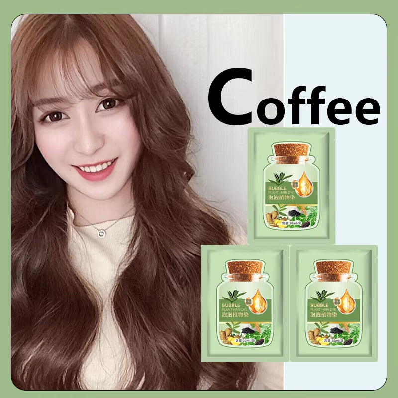 Pure Natural Herbal Hair Dye Shampoo 