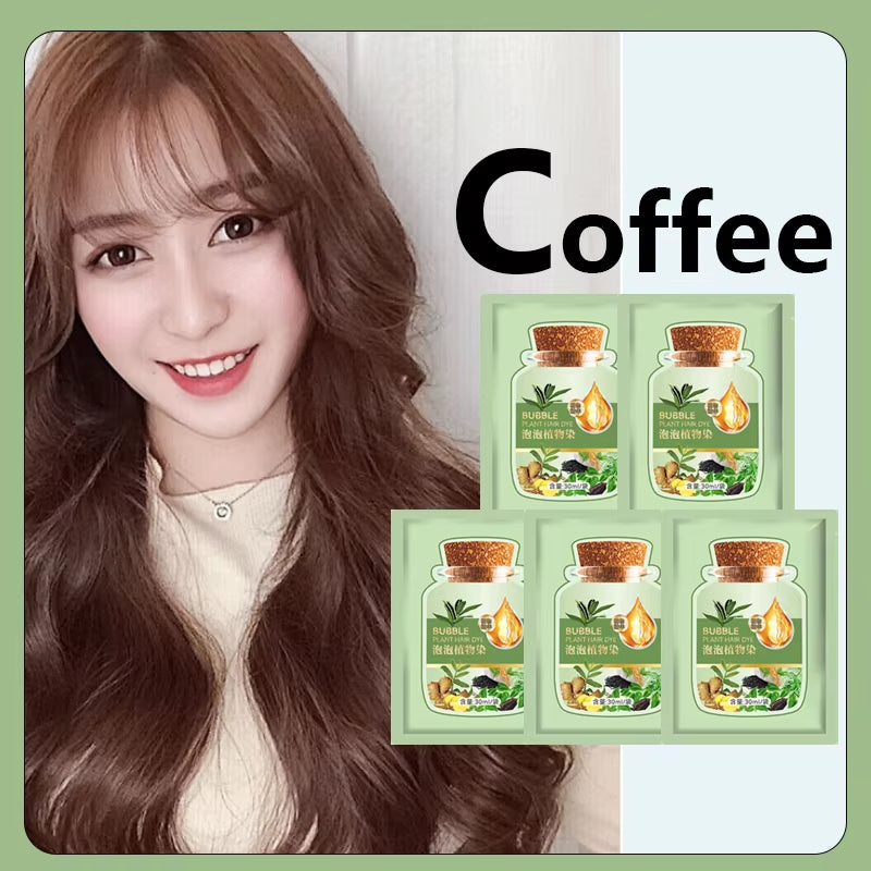 Pure Natural Herbal Hair Dye Shampoo 