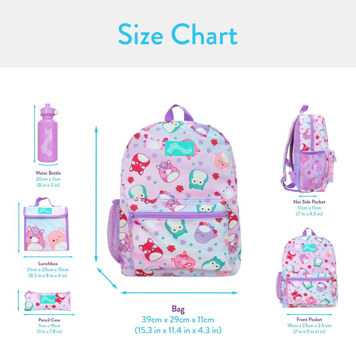 Girls School Bag 4 Piece