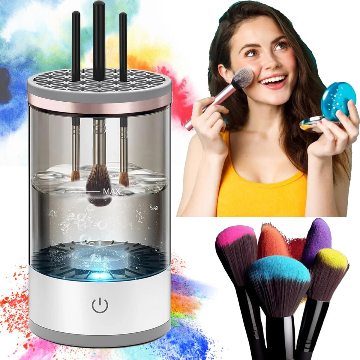 Electric - Cosmetic Brush Cleaner