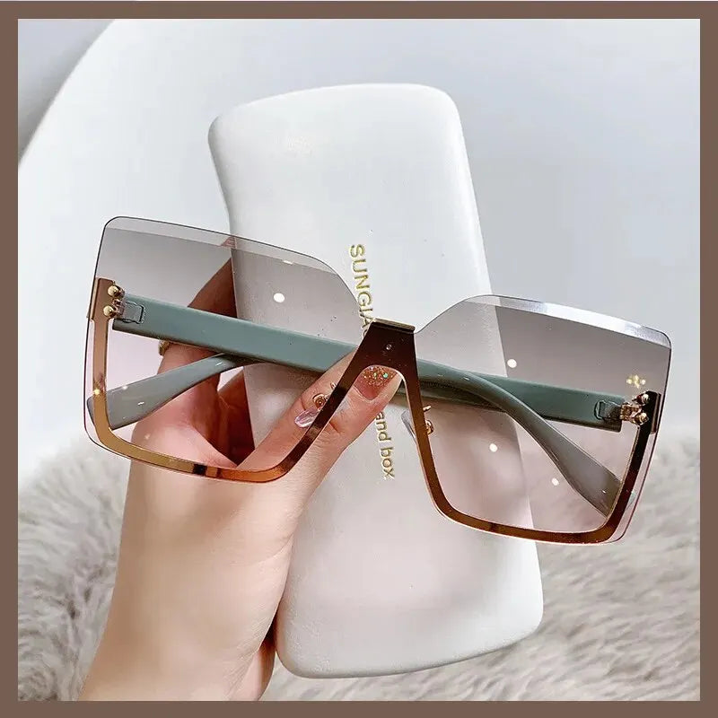 European/American Style Metal Sunglasses