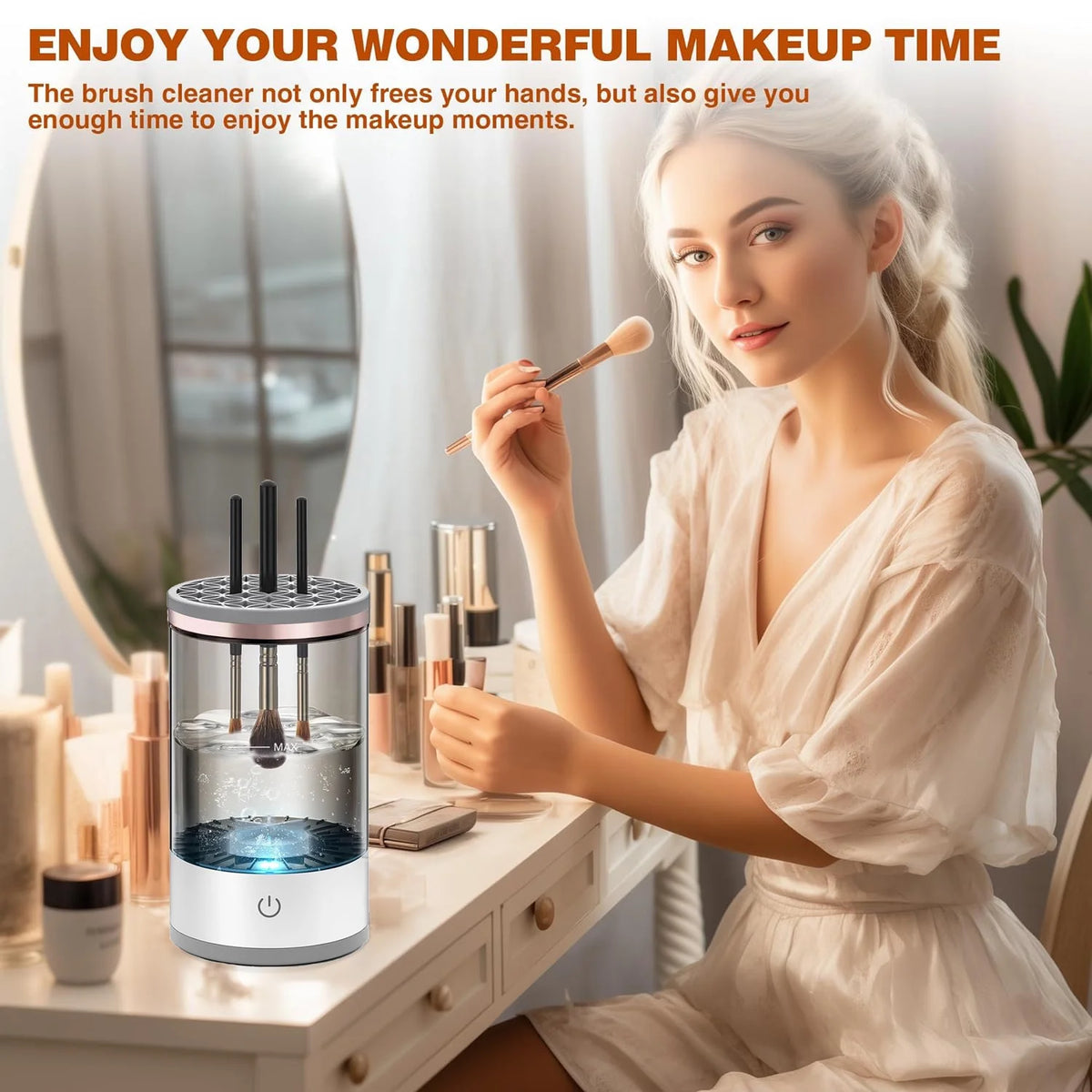 Electric - Cosmetic Brush Cleaner