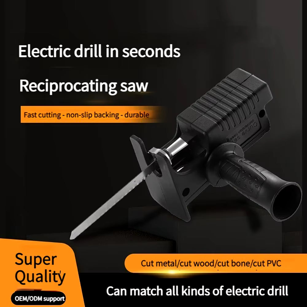 Portable Reciprocating Saw Adapter Electric Drill 