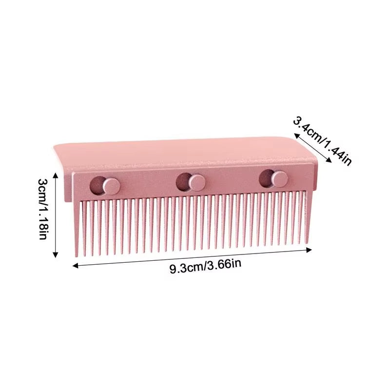 Hair Straightener Comb Clip on Grip Comb