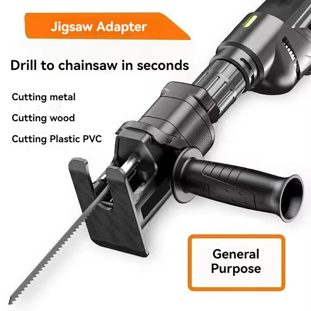 Portable Reciprocating Saw Adapter Electric Drill 