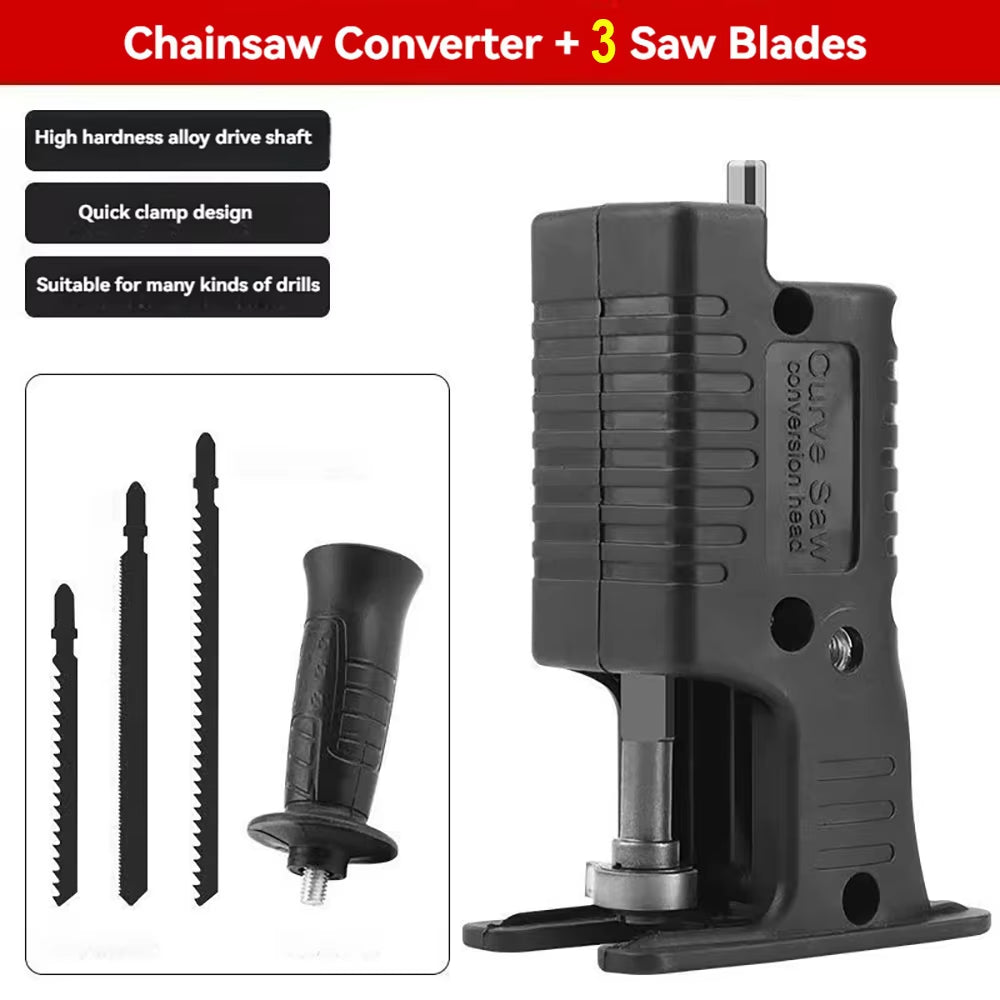 Portable Reciprocating Saw Adapter Electric Drill 