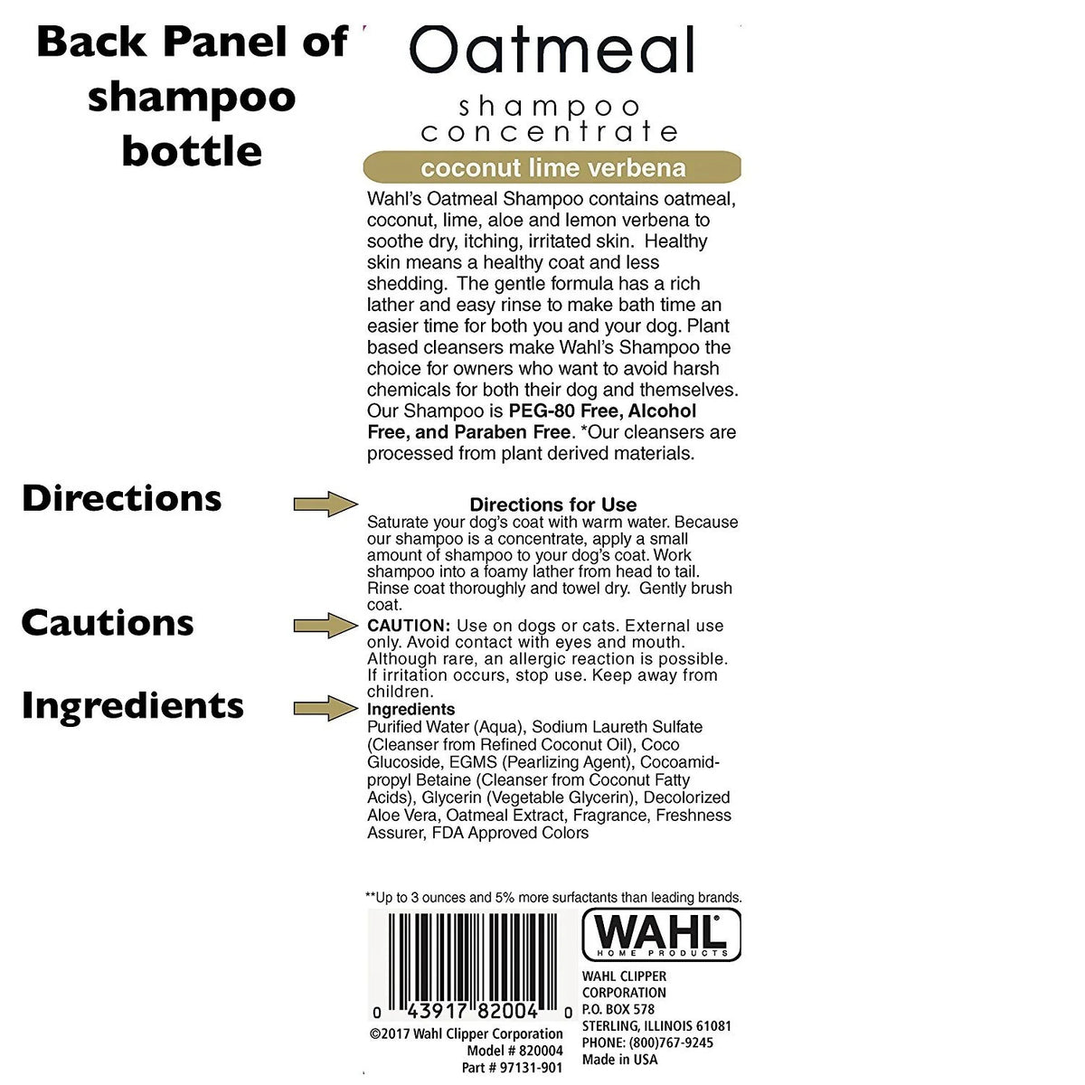 Dog Shampoo Concentrate