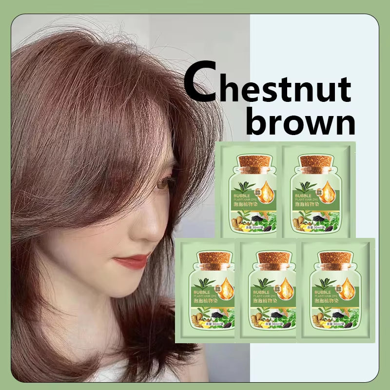 Pure Natural Herbal Hair Dye Shampoo 