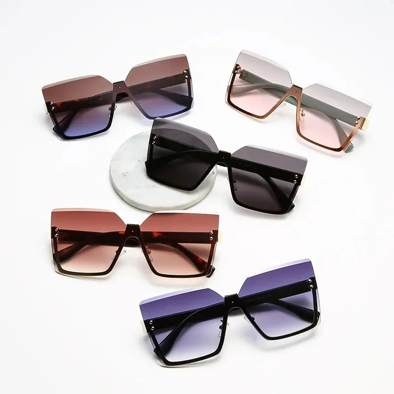 European/American Style Metal Sunglasses