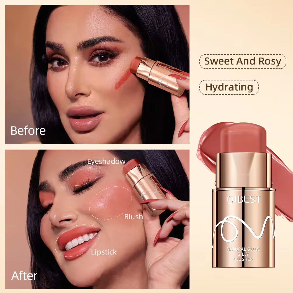 Lipstick Blush Stick 3-In-1 