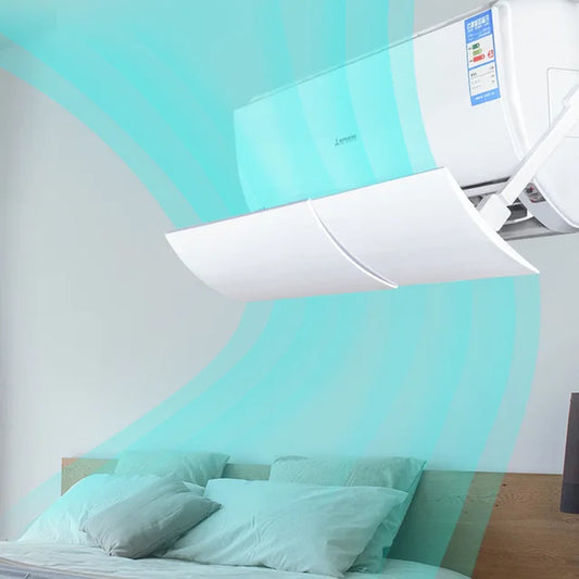 Scalable Hanging-Type Air Conditioning Windshield Anti-Direct Blowing Air Deflector Household Air Conditioning Baffle WB001