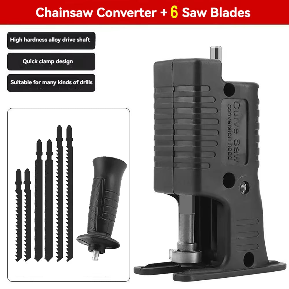 Portable Reciprocating Saw Adapter Electric Drill 